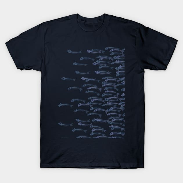 Anatomy Of A Fish - the whole school T-Shirt by CentipedeWorks